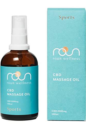 roun CBD アルニカ マッサージオイル 100ml CBD 2000mg配合 高濃度 スポーツ アスリート CBDオイル 国..