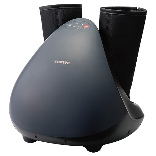 スライヴ フットマッサージャー 「14枚のエアーバッグで足裏・足先からふくらはぎまでを一度に施療 強弱切替え可能」MD-8708 グレー 管理医療機器