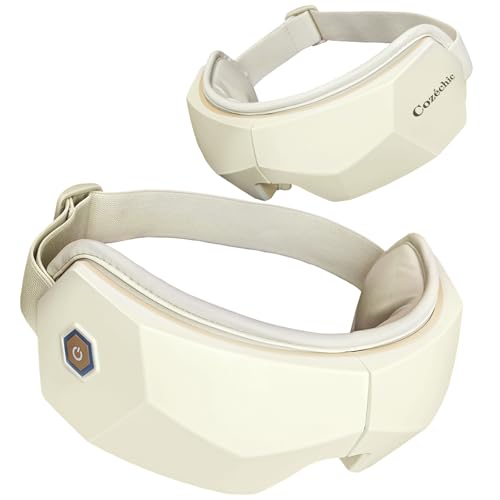 Coz?chic アイウォーマー 2025新登場 3Dエアバッグ 温感アイマスク 折り畳み式 軽量 ホットアイマスク 目もとリフレッシュ 6モード 空気圧×加熱...