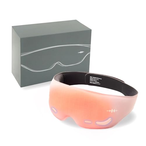 wavewave ウェーブウェーブ EMS ホットアイマスク アイウォーマー 目元エステ 遮光率 温熱 USB充電 睡眠グッズ 便利 男女兼用 プレゼント (ピ...