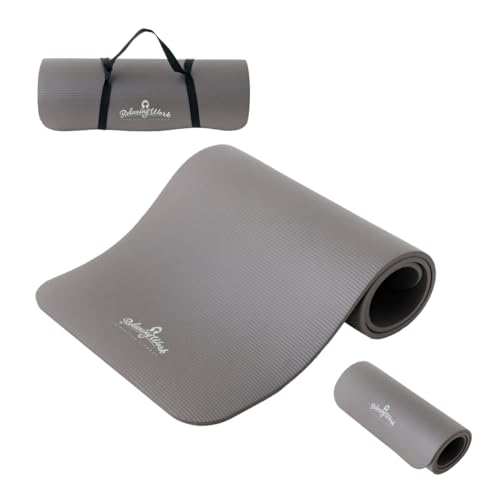 HATACHI エアリー ヨガマット RelaxingWork リラクシングワーク 幅60cm 12mm | 羽立工業 ハタチ 厚手 ヨガマット ストレッチ ト...