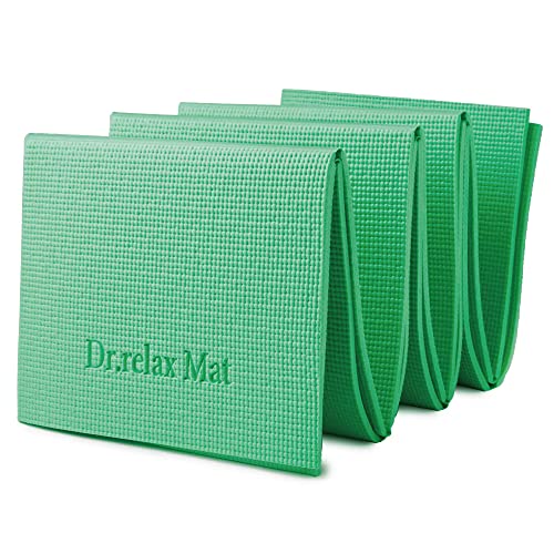 ヨガマット 6mm 折りたたみ 〔スポーツ専門店が本気で考えた持ち運びヨガマット〕 トレーニングマット ..