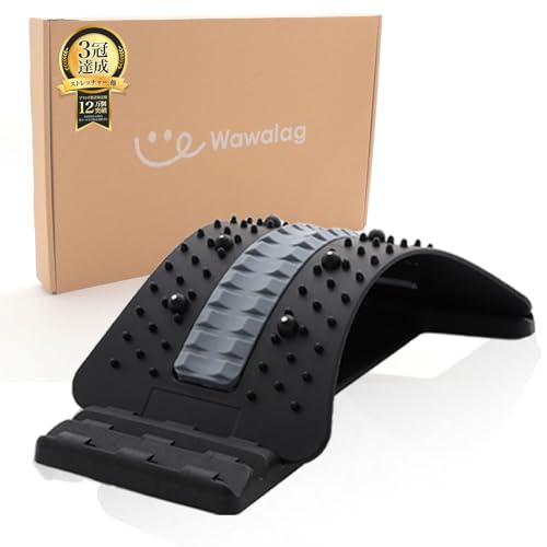 【柔道整復師が推薦】Wawalag(ワワラグ) セノビープラス バックストレッチャー 背中 ストレッチ 腰 背..
