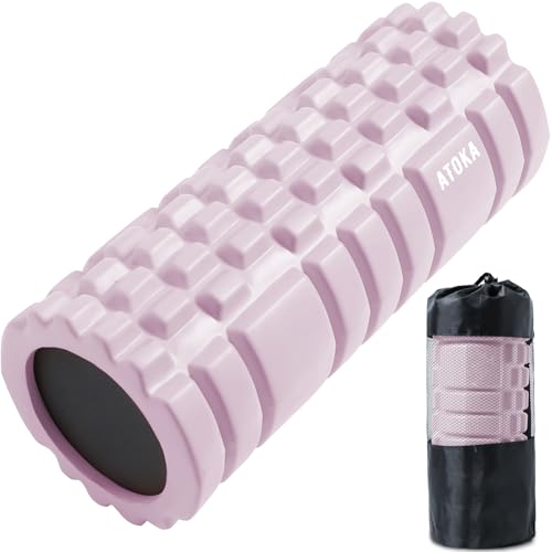 ATOKA フォームローラー 筋膜リリース 【中実 割れない】 筋膜ローラー 《インテリアに馴染む オリジナ..