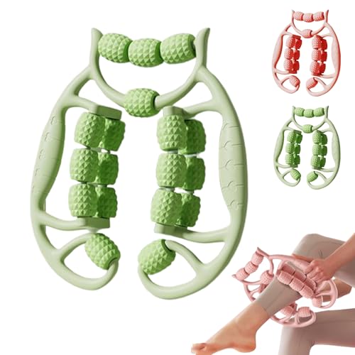 DEARING マッサージロー【2025新型】リングマッサージャー 太もも ローラー 足痩せ 多機能着脱式マッサージローラー 全身使用 前腕、肘、手、腕、首 、腰、筋膜ローラー 男性女性筋肉リラク