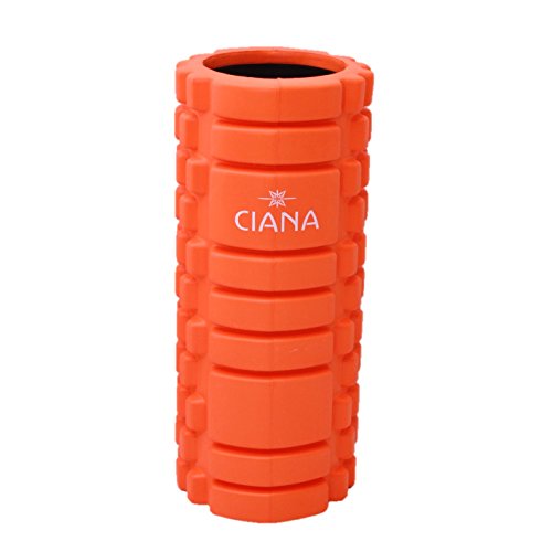 シアナ(Ciana) シアナ パイプ型フォームローラー 【オレンジ】 CIANA FOAM ROLLER ストレッチ用ポール トリガーポイント 筋膜リリース (オレンジ)