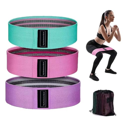 YUHENGCT ヒップバンド 美尻 高耐久 トレーニングチューブ 筋トレ トレーニングバンド 内転筋 レジスタ..
