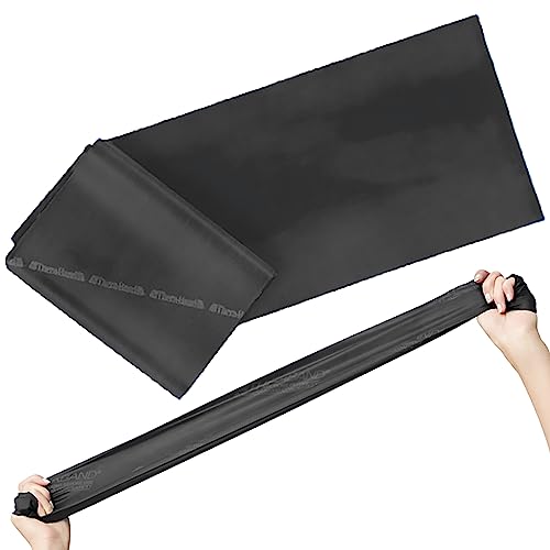 セラバンド(THERABAND) トレーニングチューブ バンドタイプ 2m TBB-5 ブラック 強度レベル+3