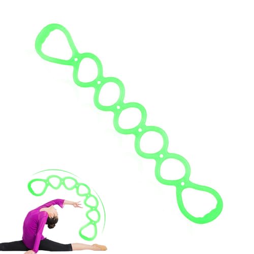 BetterJonny(ベタージョニー) 7リングストレッチ抵抗エクササイズバンド ヨガストレッチ 足 脚と腕のエ..