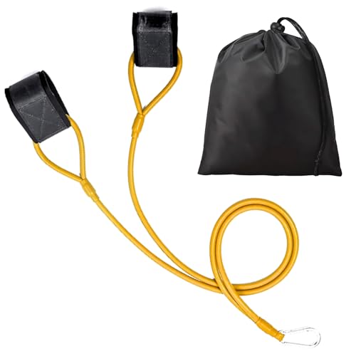 ドナリー トレーニングチューブ レジスタンスバンド 専用袋つき 野球 筋トレグッズ 体幹 ストレッチ ゴ..