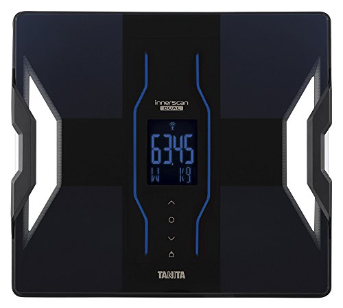 タニタ 体組成計 スマホ 50g 日本製 ブラック RD-907 BK 医療分野の技術搭載/スマホでデータ管理 インナースキャンデュアル