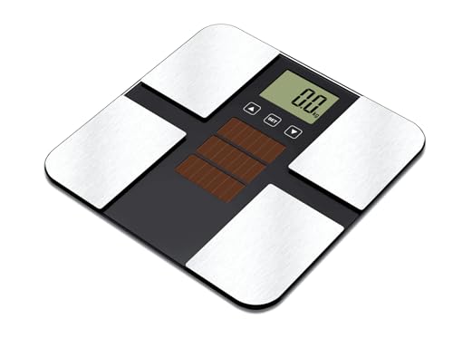ソーラー体重計 電池交換不要 電池不要 体組成計 ソーラー 体重計 ソーラー発電式 強化ガラス シルバー グレー ブラック 体重 体脂肪計 骨量 基礎代謝量 内...