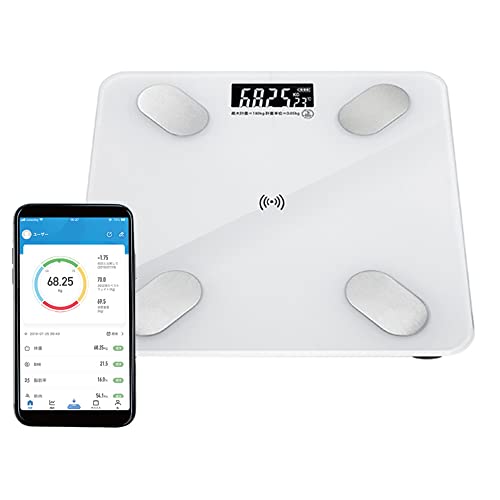HAC スマホ連動体組成計バインド ホワイト HAC2818A