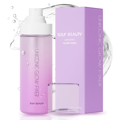セルフビューティー (SELFBEAUTY) | ユニコーン 光彩 メイクアップ フィクサー 100ml | メイク キープ ミスト 保湿・水分維持 ツヤ肌 霧噴射 ポータブル | 韓国コスメ【日本公式・正規品】