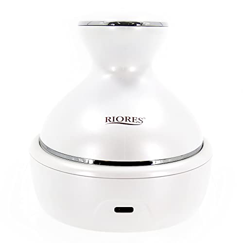 RIORES ヘッドスパ レヴール 電動 コードレス 自宅で簡単に コンパクト ミニマリスト ブラシ 防水 理美容 家電 エステ リラックス シャンプー