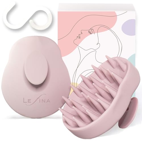 【ヘッドスパニスト監修】 シャンプーブラシ (頭皮を傷つけない硬さ) 頭皮マッサージ 頭皮ブラシ スカ..