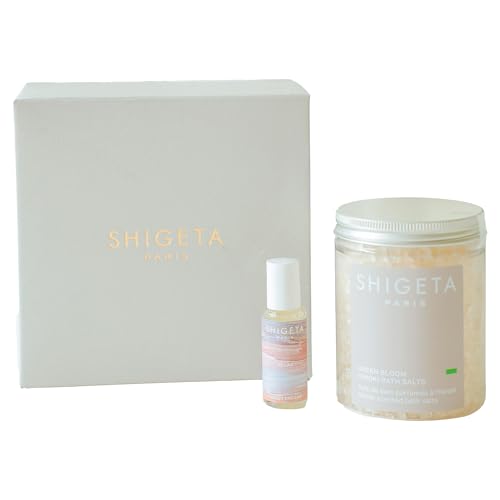 [セット] SHIGETA(シゲタ) ボディーケアキット RELAX(グリーンブルーム バスソルト 285g