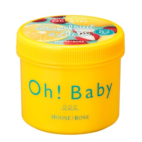 ハウスオブローゼ ボディスムーザー LG (グレープフルーツ＆ライチの香り) ボディスクラブ Oh!Baby 温..