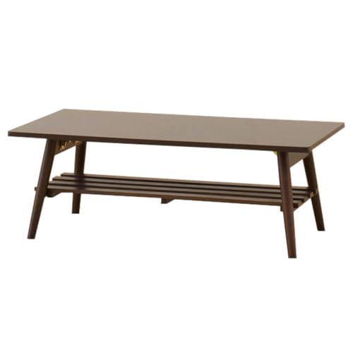 ニトリ 折りたたみテーブル ラポール 棚付き ダークブラウン NITORI 8760966