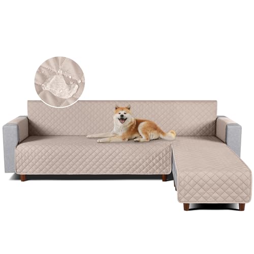 TAOCOCO 防水 カウチソファカバー フロアソファカバー コーナーソファカバー ソファーベッドカバー オットマンカバー コンパクト L字 肘付き 2人3人掛...
