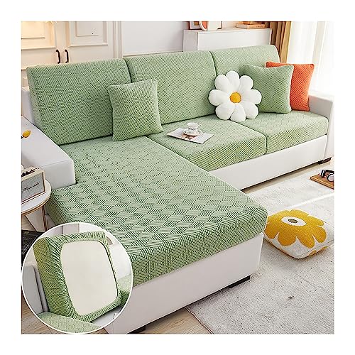ストレッチ 座面カバー 1人掛け 2人掛け 3人掛け L字型 ソファーカバー ぴったりフィット 厚手 クッションカバー 滑り止め キズ 汚れ防止 四季通用 簡単...