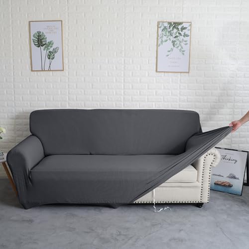 ソファーカバー ストレッチ 1人掛け 3人掛け 2人掛け 肘付き 肘なし あったか ソファー保護カバー 犬猫傷防止 北欧風 滑り止め マルチカバー 無地 縦横弾...