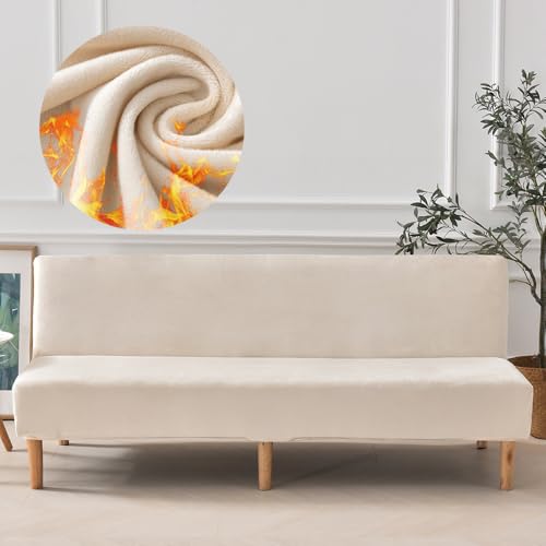 ソファーカバー 厚手 秋冬 暖かい 肘なし2人掛け 3人掛け フランネル ソファーベッドカバー ストレッチ 北欧 ズレない おしゃれ ソファー保護カバー リビン...