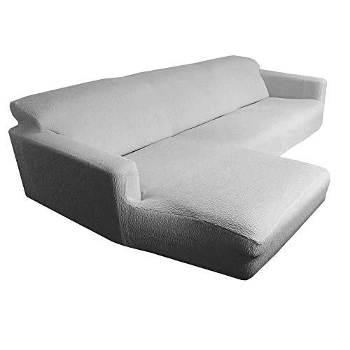 fits ソファーカバー l字 肘付き 厚手 洗える 右用 アイビーグレー カウチ ストレッチ l型 北欧 おしゃれ ゴム 丈夫 伸縮 押し込み棒 柔らかい 綿