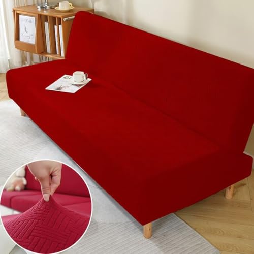 YKFN ソファーカバー 1人掛け 肘なし 無地 北欧風 ストレッチ フィットタイプ 伸縮素材伸び良く 縦横弾力 ソファカバー ベッドカバー かけるだけ 滑り止...