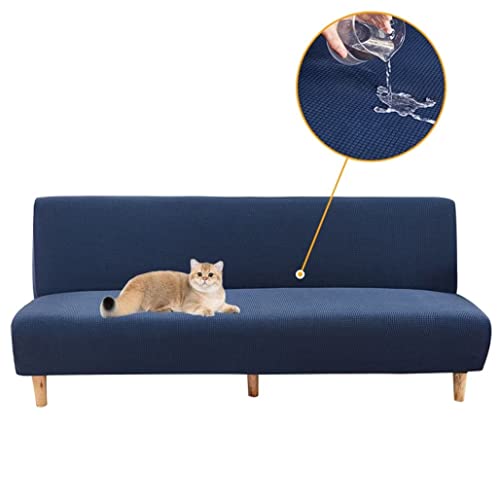 ソファーカバー 3人掛け 肘なし 防水 ソファーシーツ 撥水加工 犬 猫 傷防止 ソファーベッドカバー 汚れ防止 ソファカバー 滑り止め 伸縮素材 縦横弾力 ス...