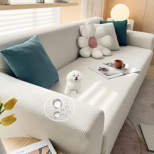 OSONA ソファーカバー 4人掛け 肘付き 撥水加工 ソファーカバー 一体型 ストレッチ 防水 犬猫対策 ソファーベッドカバー 爪とぎ防止 伸縮素材 おしゃれ...