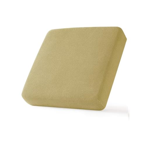 YOROZUYAソファー座面カバー ストレッチ クッションカバー 無地 縦横弾力 伸縮素材伸び良く ソファーカバー ソファー クッション カバー 取り外し可能 ...