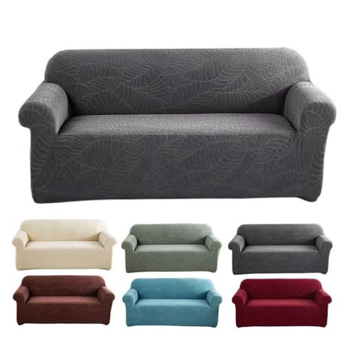 ソファーカバー 1人掛け 肘付き おしゃれ ソファーカバー 撥水加工 ストレッチ フィットタイプ 一体型 無地 北欧風 柔らかい 高弾性 伸縮素材 伸びる ソフ...