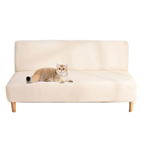 ソファーカバー 2人掛け 肘なし 伸縮素材 ソファーシーツ ソファーベッドカバー 犬猫対策 汚れ防止 ソファカバー 滑り止め 縦横弾力 ストレッチ おしゃれ 北...