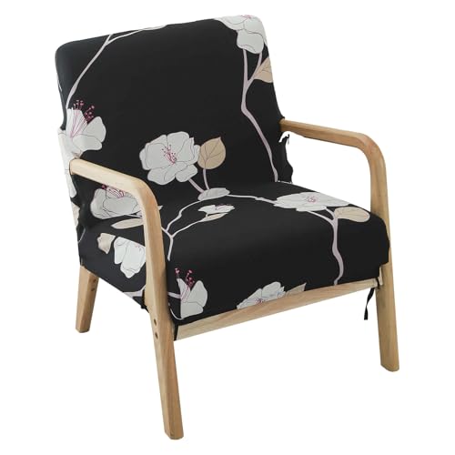 Maeau ソファーカバー 1人掛け 肘なし チェアカバー ストレッチ 柔らかい 汚れ防止 ソファー保護 防塵 滑り止め 犬 猫 傷 防止 洗える 清潔簡単 四...