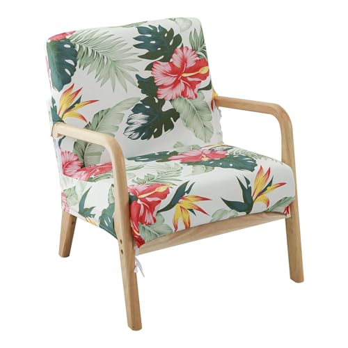 Maeau ソファーカバー 1人掛け 肘なし チェアカバー ストレッチ 柔らかい 汚れ防止 ソファー保護 防塵 滑り止め 犬 猫 傷 防止 洗える 清潔簡単 四...