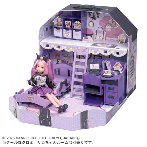 タカラトミー リカちゃん ドール LD-11 クールなクロミ リカちゃん 着せ替え おままごと おもちゃ 3歳以上