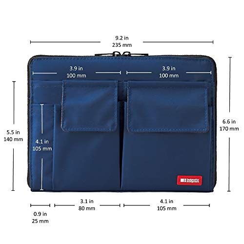 リヒトラブ バッグインバッグ インナーバッグ A5 橙 A7553-4