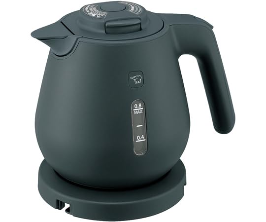 象印マホービン 電気ケトル 0.8L 600W スレートブラック CK-DH08-BM