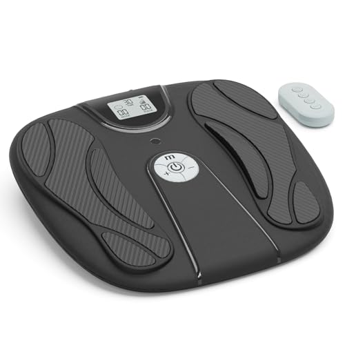 『筋力トレーニング・むくみ解消』Monons[モノンズ] EMS フットケア 10種類モード/50段階強度 トレーニング 足裏 リモコン付き 充電式 フットリラックス 足裏ケア タイム-機能 自動オフ 男女兼