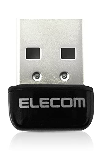 ���쥳�� Wi-Fi ̵��LAN �ҵ� 433Mbps 11ac/n/a 5GHz���� USB2.0 ����ѥ��ȥ�ǥ� �֥�å� WDC-433SU2M2BK