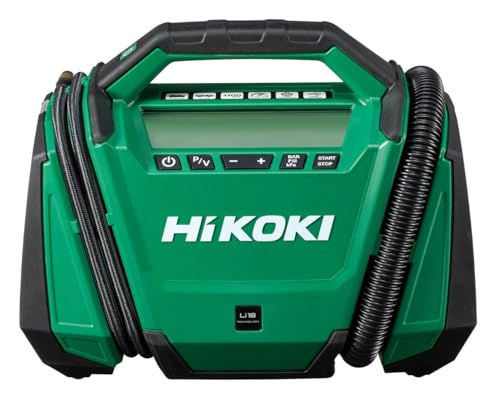 HiKOKI(ハイコーキ) 18V 空気入れ UP18DA 充電式 最高圧力1,100kPa 蓄電池・充電器別売 UP18DA(NN)