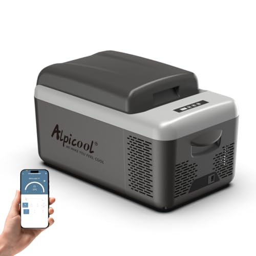 Alpicool �ݡ����֥���¢�� �ֺ���¢�� �ֺ���¢����� C12P 12L 12��åȥ� -20���20�� ����ץ�å����� ��®���� AC100V DC...