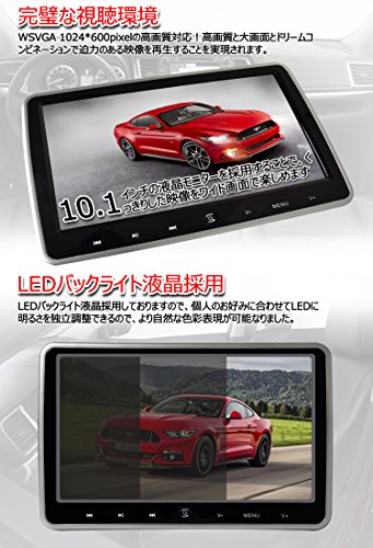 LOSKA �إåɥ쥹�ȥ�˥��� DVD�ץ졼�䡼 CPRM/HDMI�б� 10.1����� �ݡ����֥�DVD�ץ졼�䡼 1024*600 USB/SD/AV-IN/AV-OUT�դ� ���ԡ�������¢ �������� �����߷� ��ñ���� �����������ץ����դ�