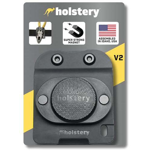 Holstery MagMaster 磁気ツールホルダー - 強力なクリップオンベルトマグネットホルスター ネジ ハンマー ソケット ペンチ ドリルビット レンチ その他の磁気ツールやハードウェア用