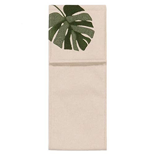 センコー M+home モンステラ ペーパーホルダーカバー ベージュ モダン ペーパーストック収納つき 63355