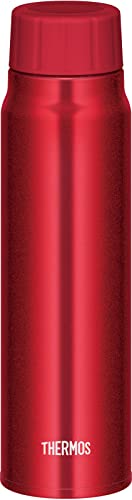 サーモス 水筒 保冷炭酸飲料ボトル 500ml レッド 保冷専用 FJK-500 R