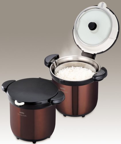 THERMOS 真空保温調理器 シャトルシェフ 4.5L クリアブラウン KBG-4500 CBW