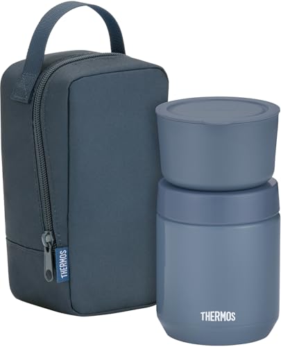 樂天商城 - 【食洗機対応モデル】 サーモス 真空断熱スープランチセット 300ml インディゴブルー スープジャー・容器セット JEE-550 IBL