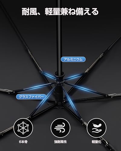 【2025新登場 & 逆戻り防止安全式】日傘 UVカット 100 完全遮光 遮熱 折りたたみ傘 軽量 210g 【飛び出し防止安全式】 ワンタッチ自動開閉 折りたたみ日傘 紫外線遮断 日焼け防止 暑さ/熱中症対